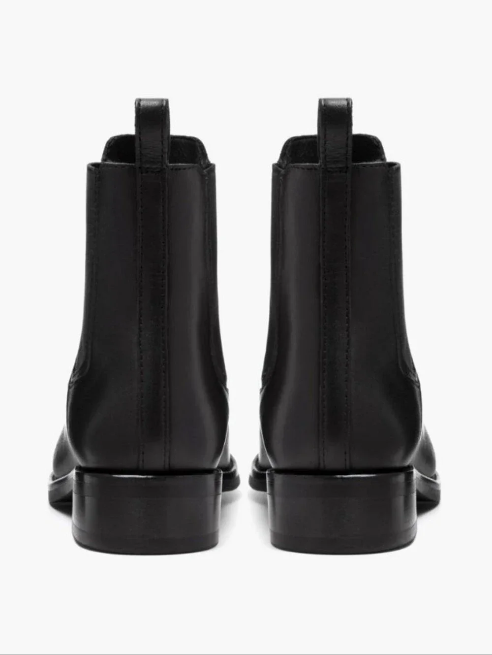 $160 Thursday Boot Company Duchess Chelsea Boots Black Full Grain Leather